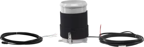 The CS700H, manufactured by HS Hyquest Solutions, is a high-end heated tipping bucket rain gage with an 8 in. orifice and a heavy duty cast aluminum base. It measures precipitation in 0.01 in. increments at temperatures down to -20°C. This heated rain gage is ideal for locations where intense rainfall events may occur, and it is used in environmental monitoring applications.

The CS700H funnels precipitation into a bucket mechanism that tips when filled to its calibrated level. Each tip is marked by a dual reed switch closure that is recorded by a data logger pulse count channel. After measurement, the water drains through two orifices (accepts 12 mm tubing) in the base, allowing the measured water to be collected in a separate container.

The CS700H contains an internal siphon mechanism that causes precipitation to flow at a steady rate to the tipping bucket mechanism (regardless of intensity). The siphon allows the sensor to make accurate measurements over a range of 0 to 50 cm per hour.

The CS700H includes an internal snow sensor that is activated when the air temperature drops below 4°C. If the snow sensor detects snow in the catch area (funnel), the heating elements automatically turn on and keep the funnel temperature at +10°C. To conserve power, the heater goes into a wait mode when snow has not been detected for 18 minutes. The heating element is also automatically deactivated when the air temperature drops below -20°C.
